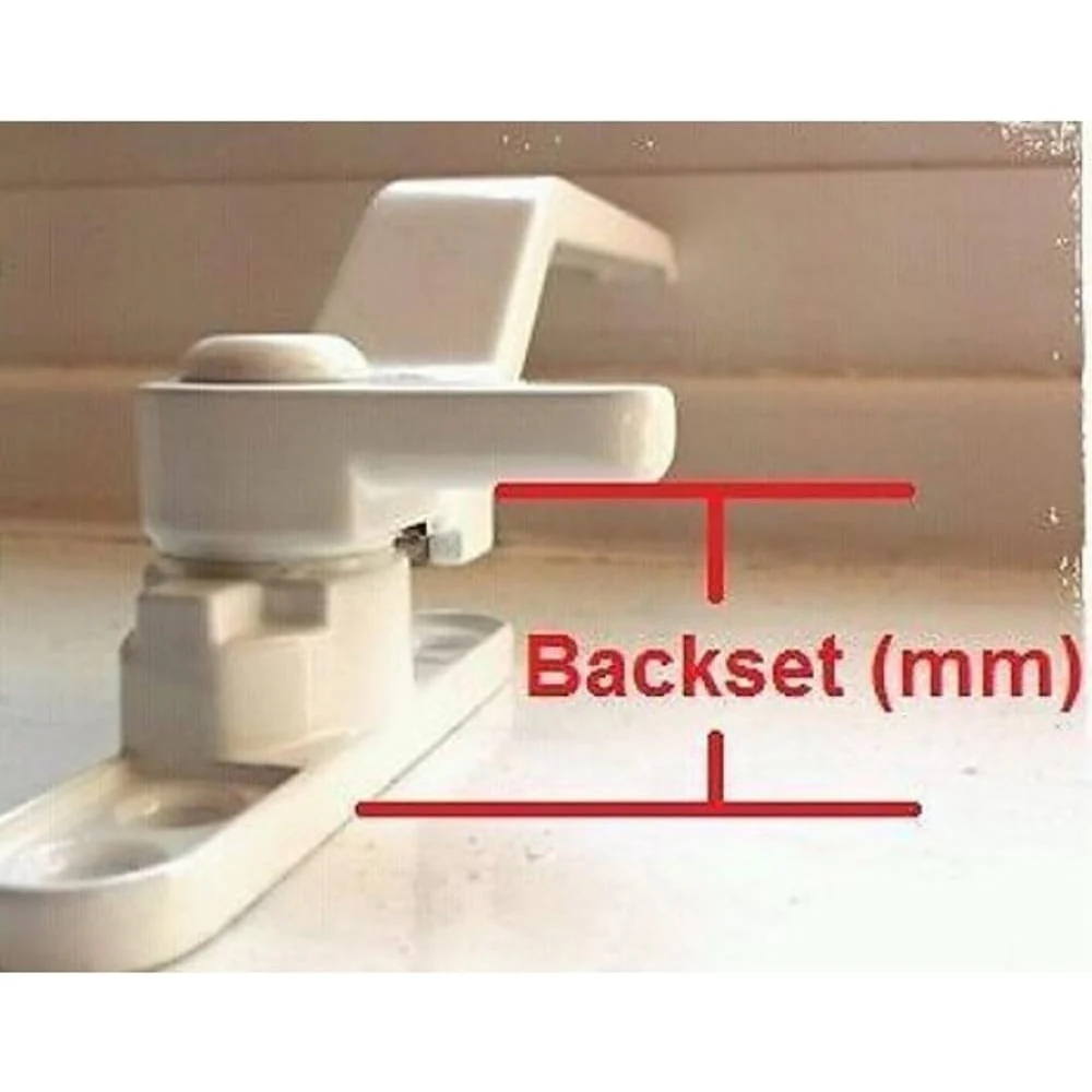 Avocet Cockspur Replacement uPVC Window Handles - White – Replacement uPVC Window Handle - Image 4