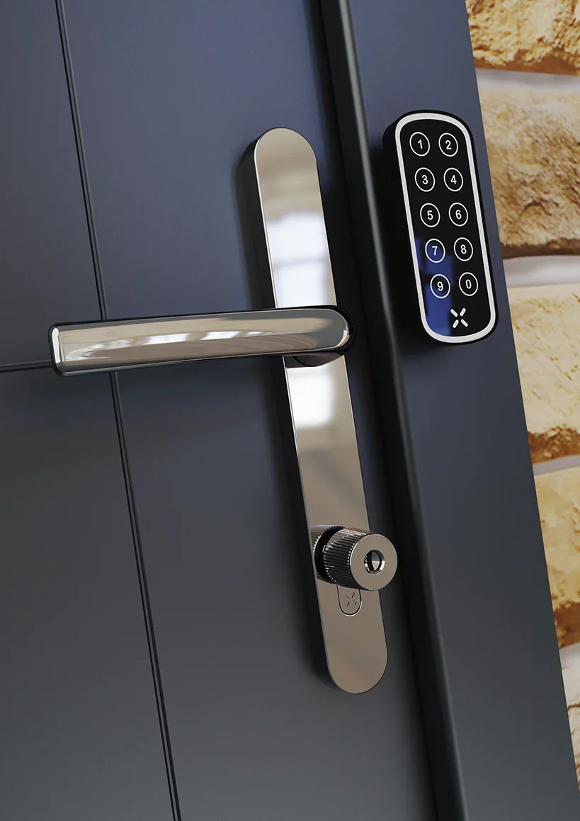 Black X Smart Lock – Keyless Euro Cylinder with App, PIN & RFID Access - Image 7