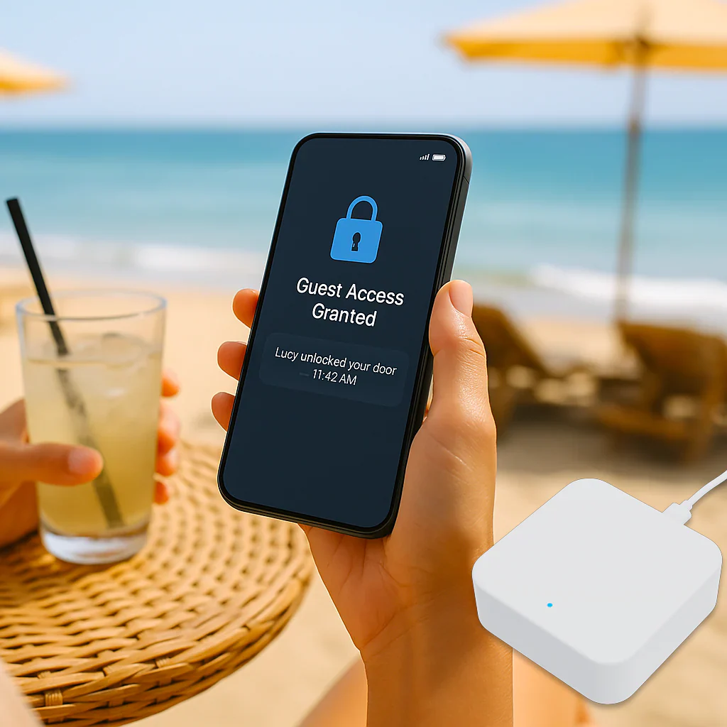 Black X Smart Lock – Keyless Euro Cylinder with App, PIN & RFID Access - Image 8
