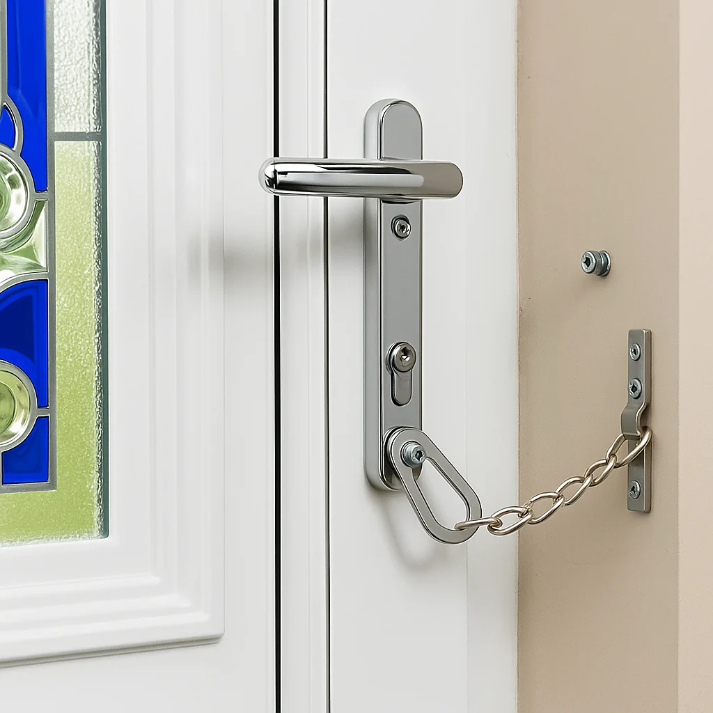 Door Chain For uPVC Door | uPVC Security Chain Restrictor