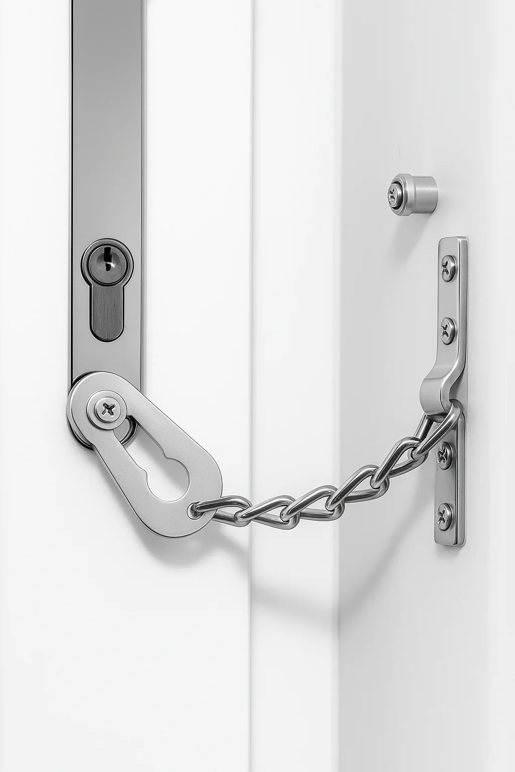 Door Chain For uPVC Door | uPVC Security Chain Restrictor - Image 4