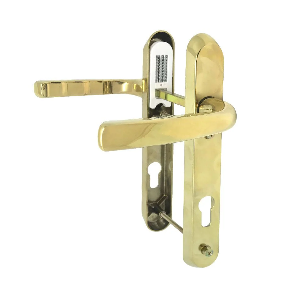 Avocet D82 uPVC Door Handle – Lever Lever Gold – 92mm PZ