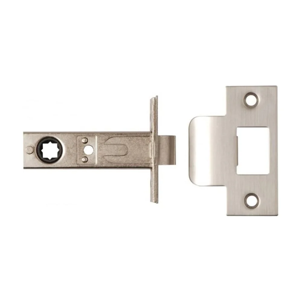 Lever On Rose Designer Handles Satin Nickel Polished Chrome 3650-PRV - Image 3