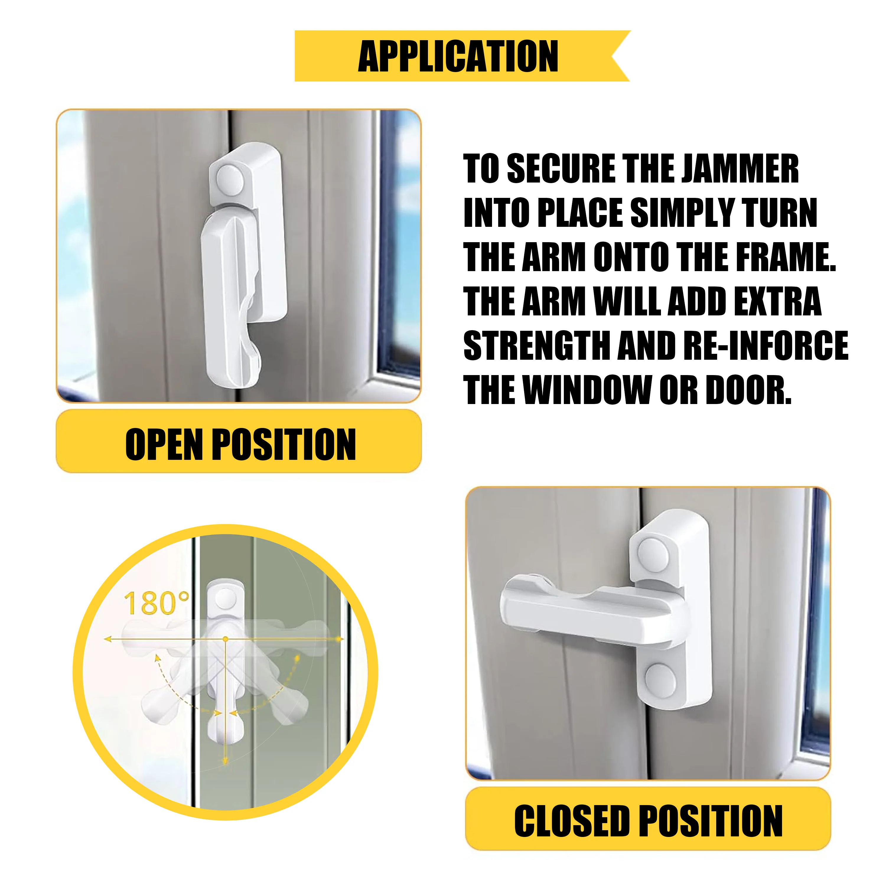 Sash Jammers | Home Secure™ Extra Security Locks for uPVC Doors & Windows - Image 3