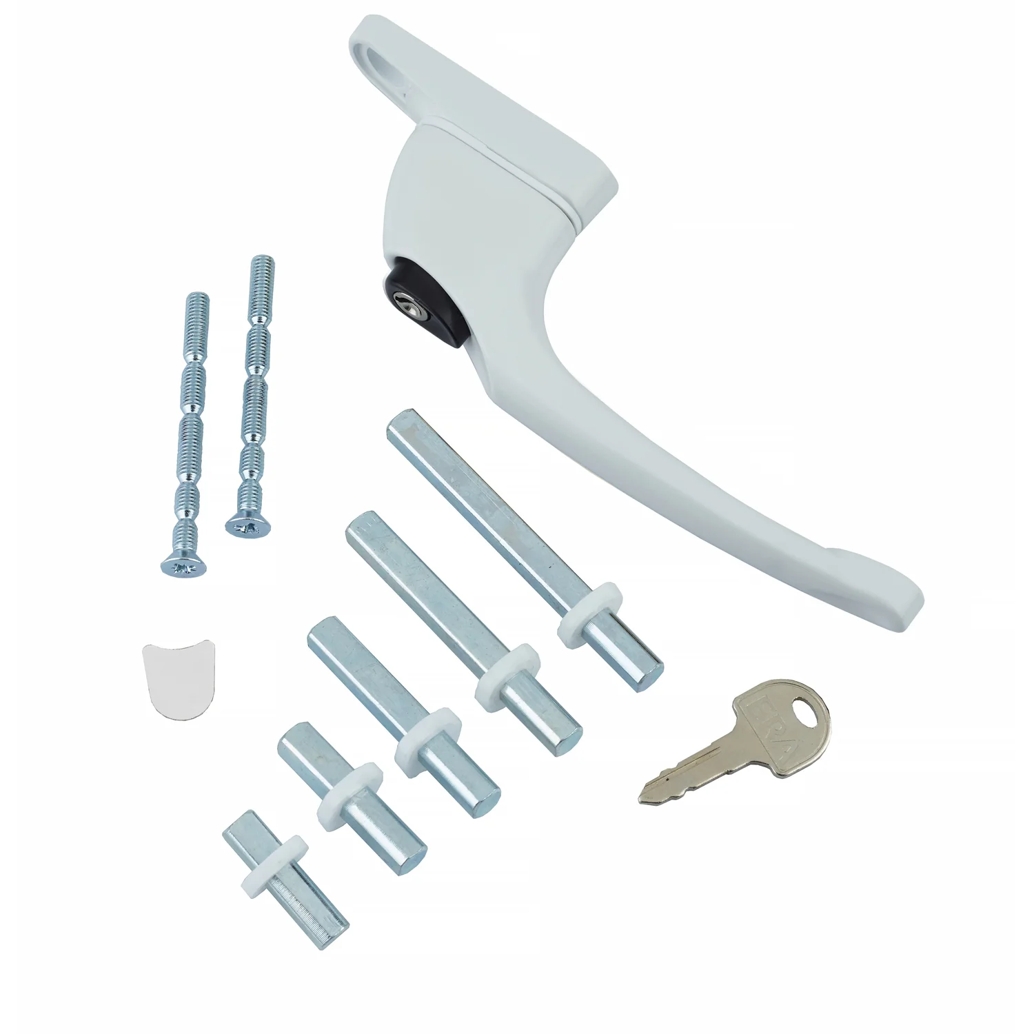 Universal Window Handles - Maxim Multi-Spindle Inline - White, Chrome, Gold – Replacement Window Handle - Image 4