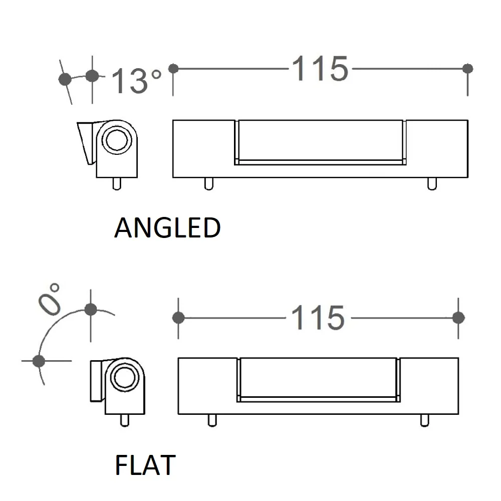 uPVC Door Butt Hinge - 115mm – Replacement uPVC Door Hinge - Image 3