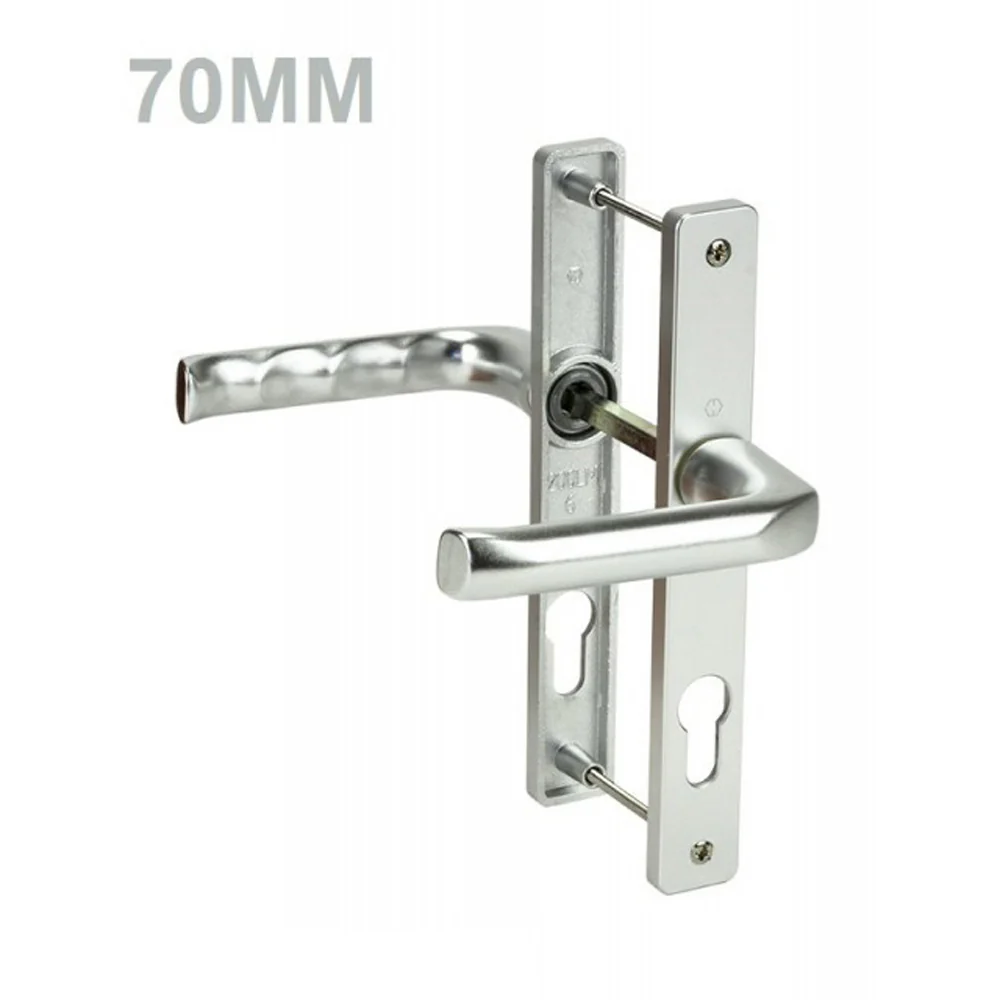 Hoppe D59 uPVC Door Handle – Lever Lever Silver – 92mm PZ