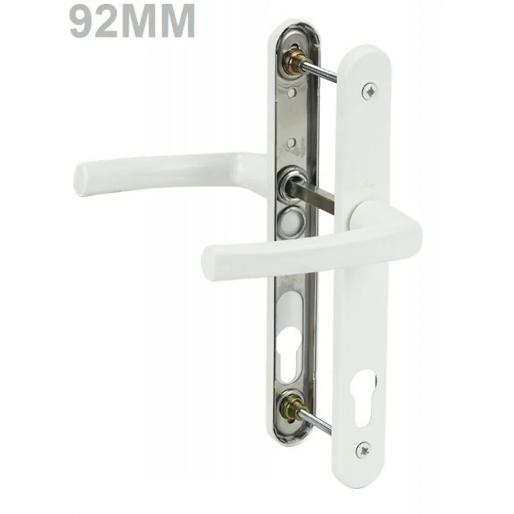Hoppe D73 uPVC Door Handle – Lever Lever White – 92mm PZ