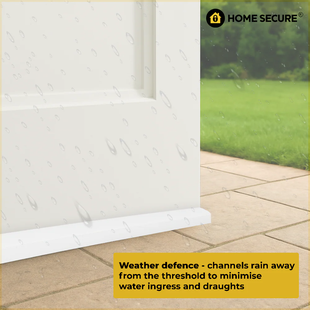 uPVC Door Weather Bar – Peel & Stick Rain Deflector - Image 6