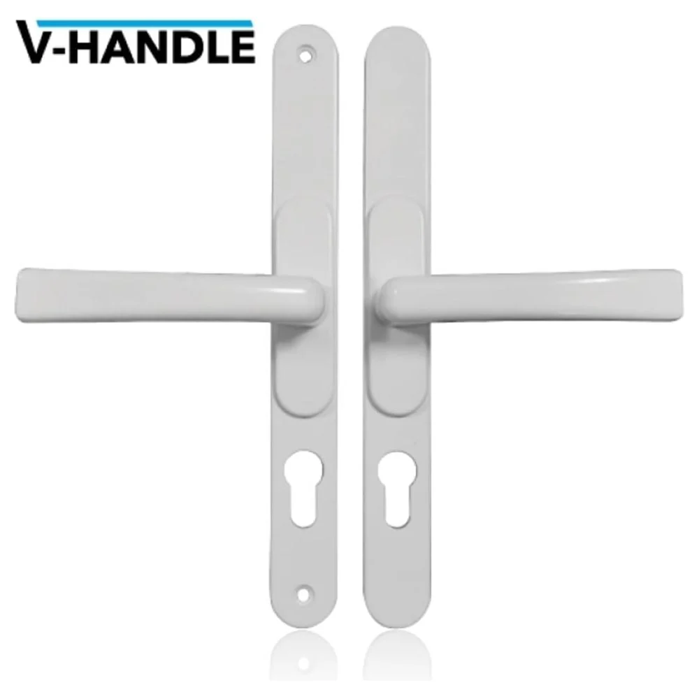 VERSA Universal uPVC Door Handle – Adjustable PZ – White – Fits Most uPVC Doors